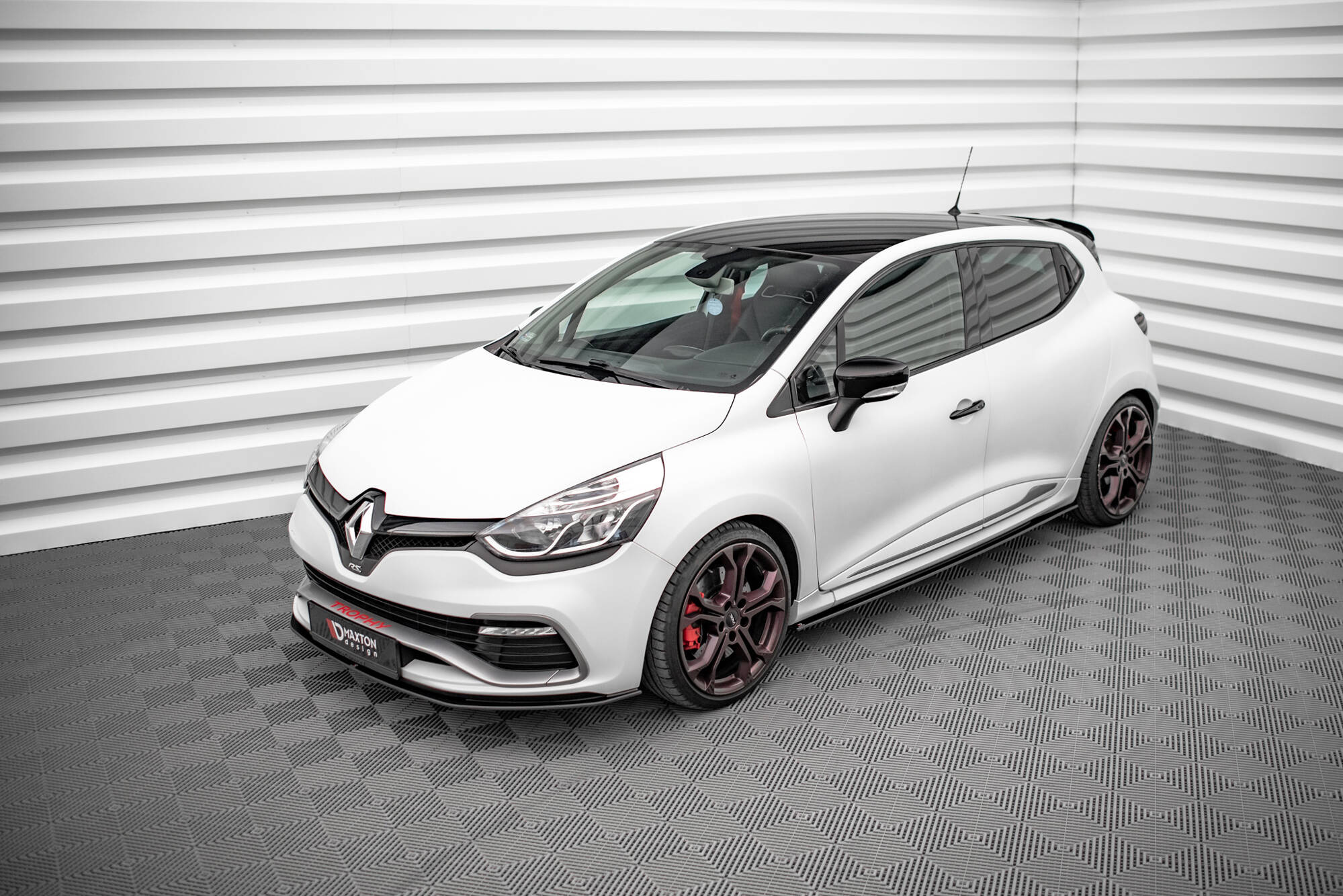 Maxton Design - Street Pro Seitenschweller Ansatz für Renault Clio RS Mk4 - Aerowerk.