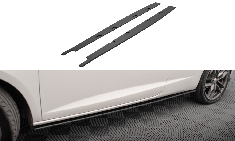 Maxton Design - Street Pro Seitenschweller Ansatz für Seat Ibiza Cupra Sport Coupe Mk4 - Aerowerk.