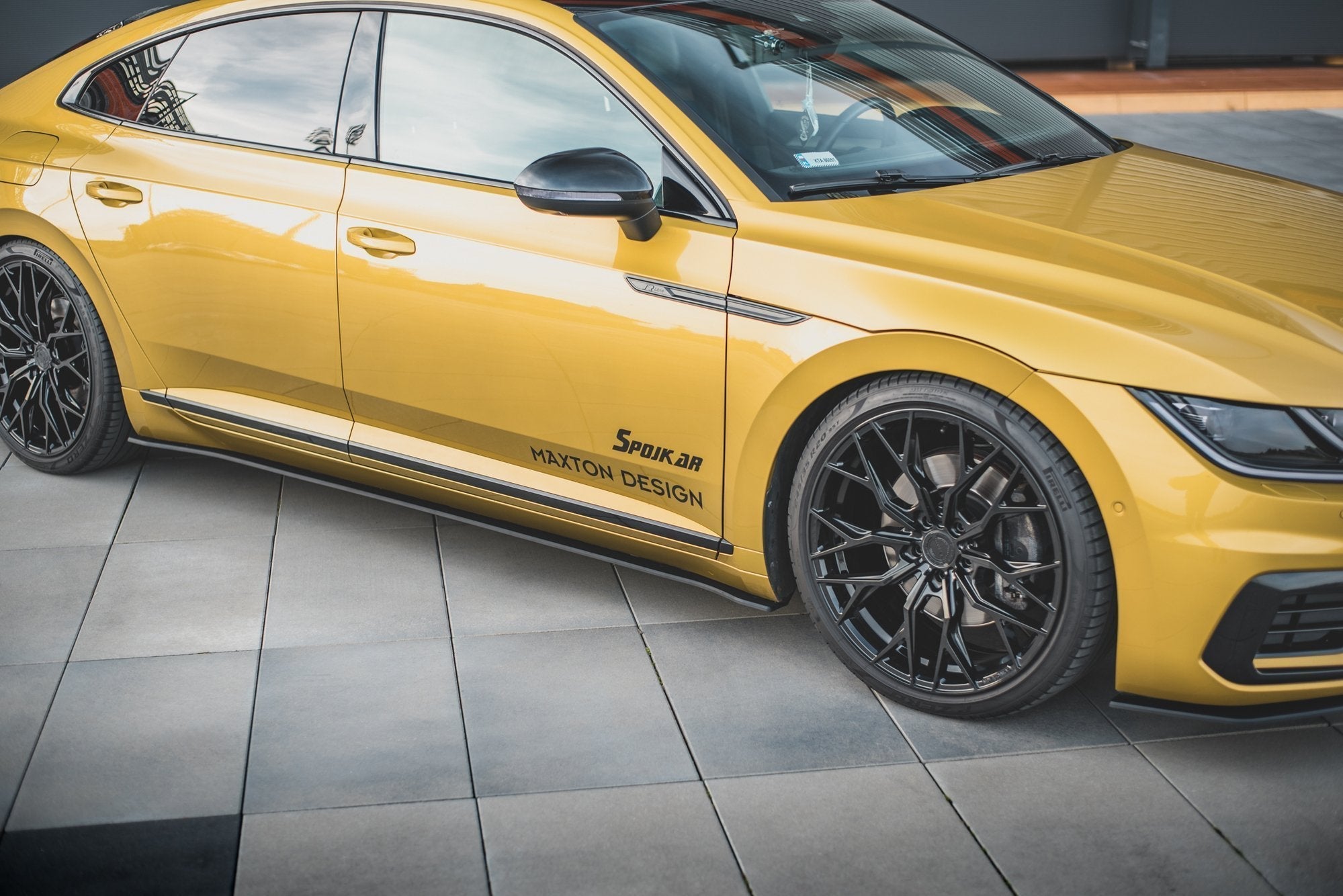 Maxton Design - Street Pro Seitenschweller Ansatz für VW Arteon R - Line - Aerowerk.