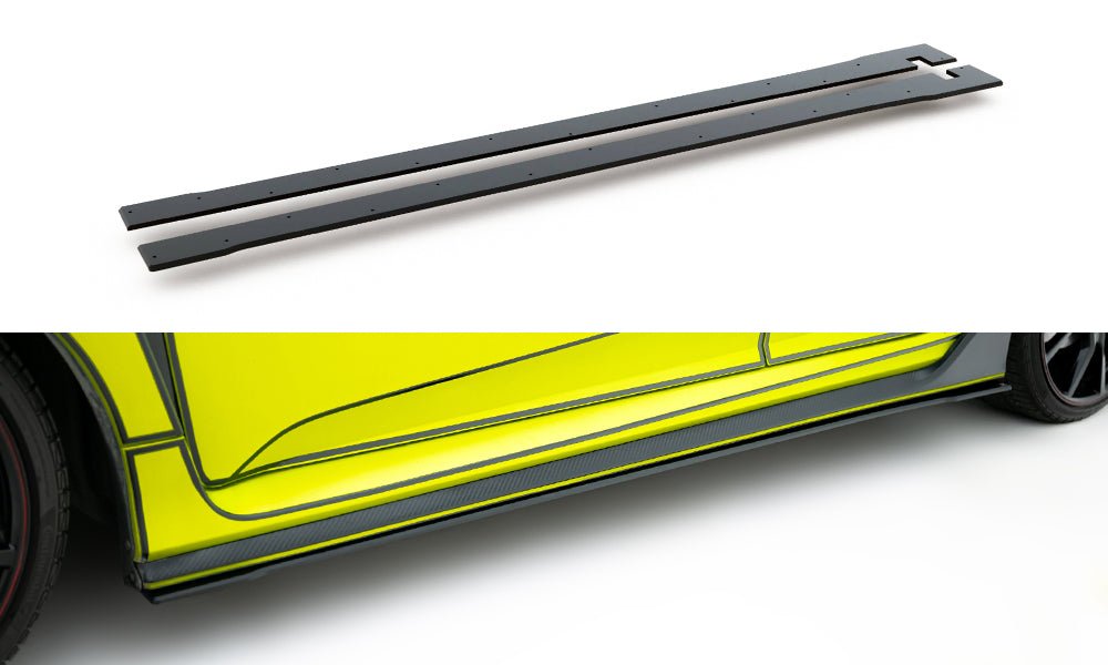 Maxton Design - Street Pro Seitenschweller V2 Ansatz für Honda Civic Type R Mk10 - Aerowerk.