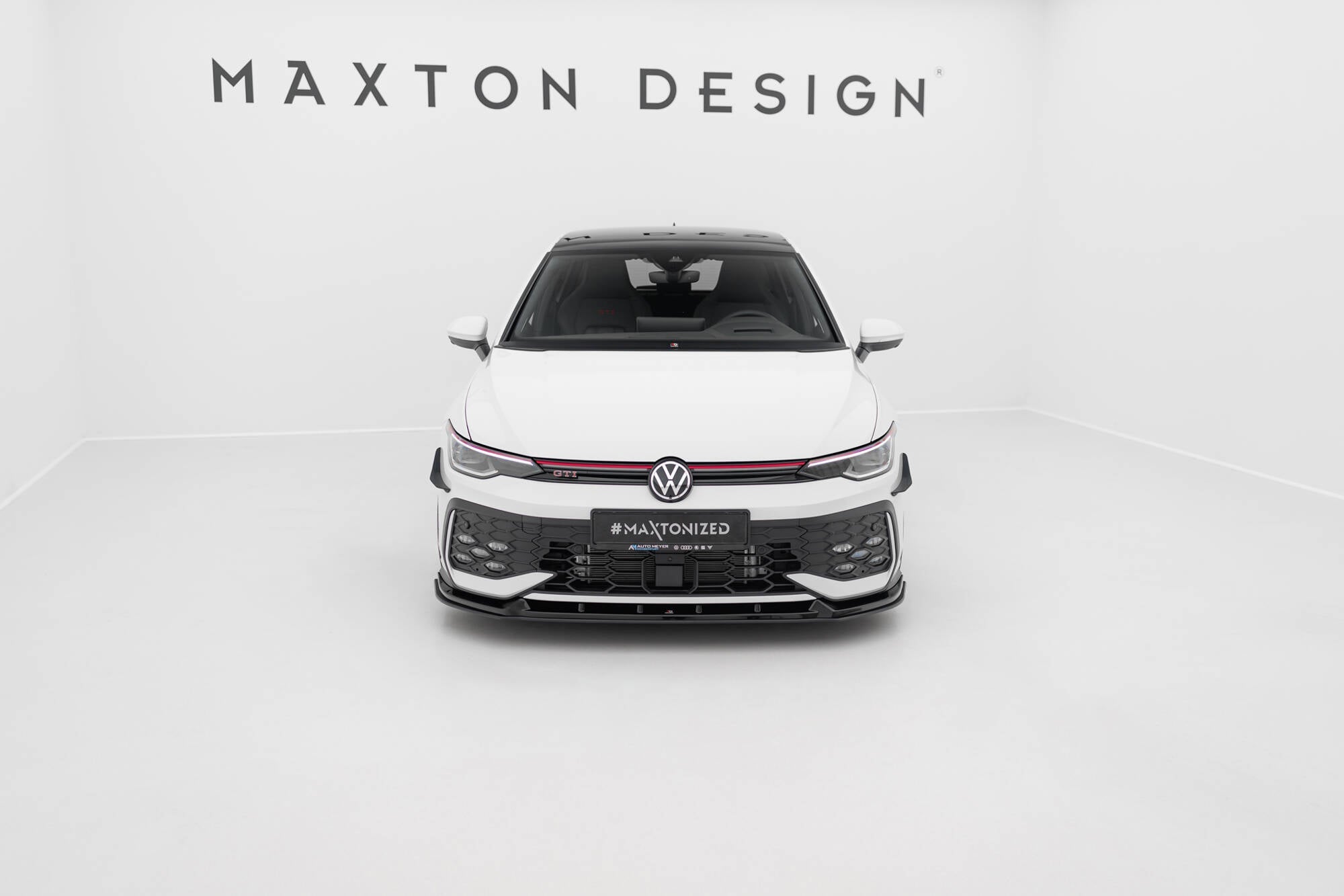 Maxton Design - Street ProSplitter V.2 für VW Golf GTI / GTE / R - Line Mk8 Facelift - Aerowerk.