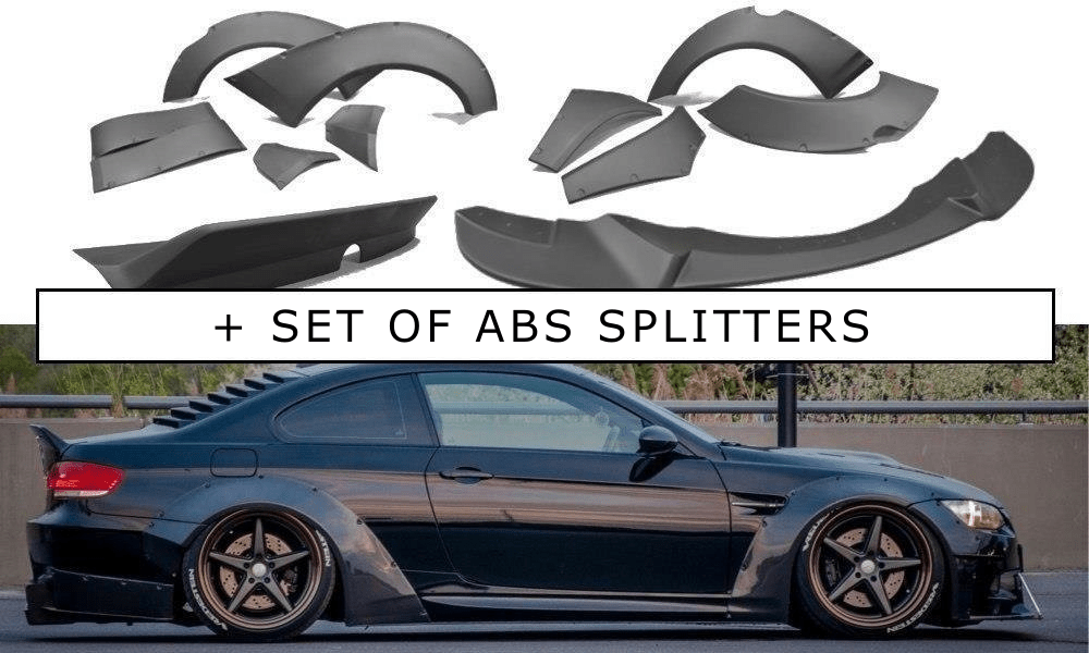 Maxton Design - Wide Body / Breitbau - Kit für BMW M3 E92 - Aerowerk.