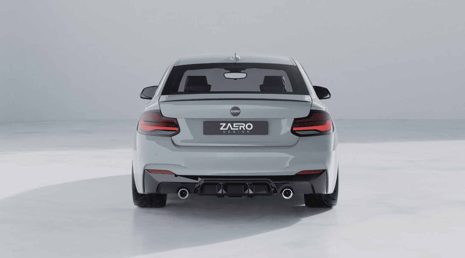 EVO-1 DIFFUSOR FÜR BMW 2ER F22 | F23 – M235 & M240 - Aerowerk.